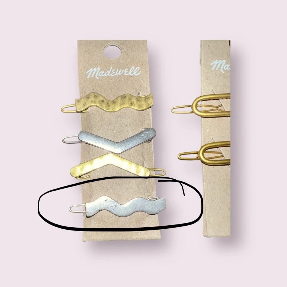 NWT Madewell Hair Pins - Picture 2 of 3